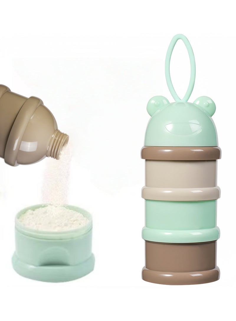Portable Milk Powder Storage Box,3-layer portable milk powder box - Image 1